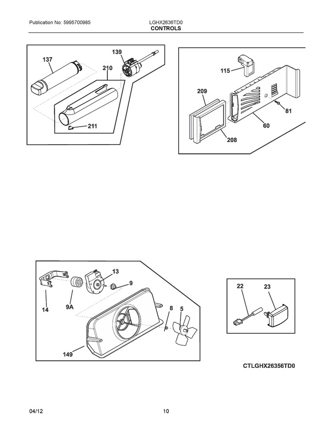 Diagram for LGHX2636TD0