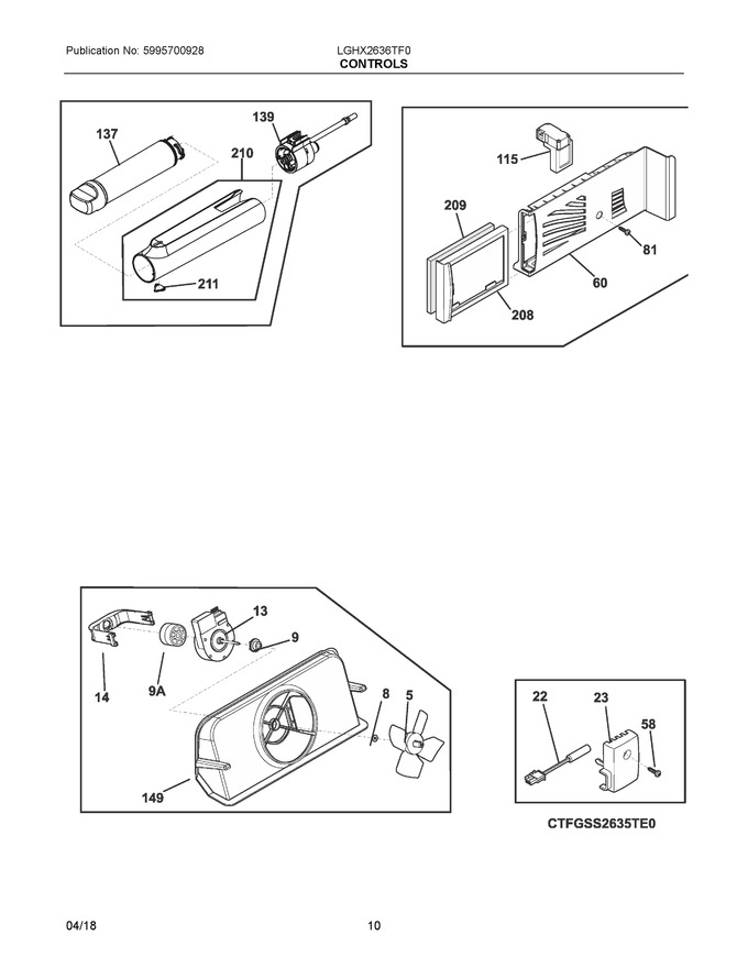 Diagram for LGHX2636TF0