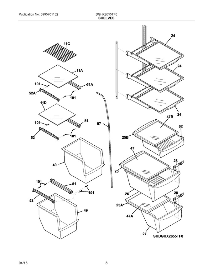Diagram for DGHX2655TF0