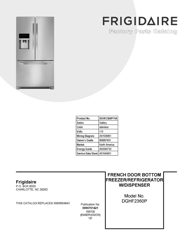 Diagram for DGHF2360PF4A
