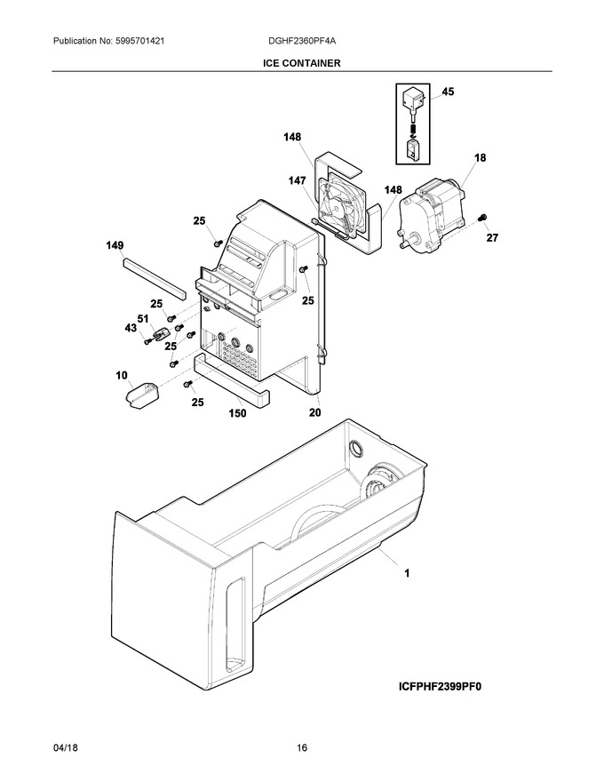 Diagram for DGHF2360PF4A