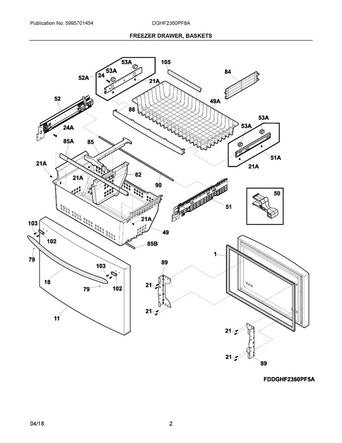 Diagram for DGHF2360PF8A