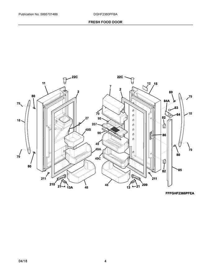 Diagram for DGHF2360PFBA