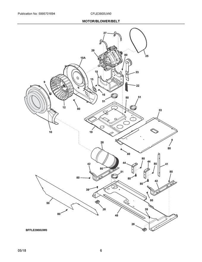 Diagram for CFLE3900UW0