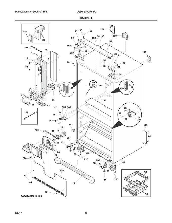 Diagram for DGHF2360PF5A