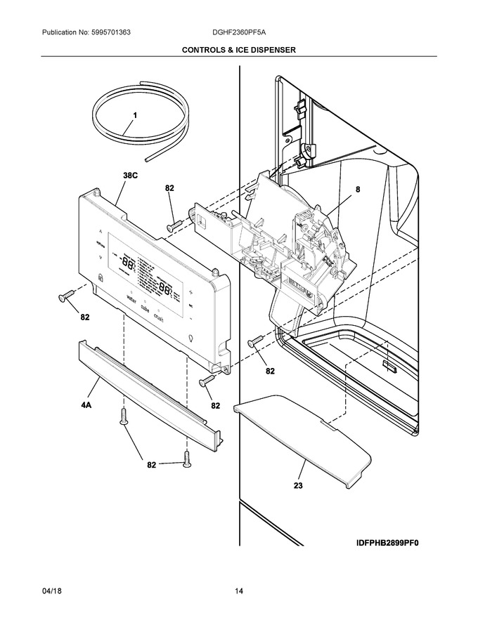 Diagram for DGHF2360PF5A