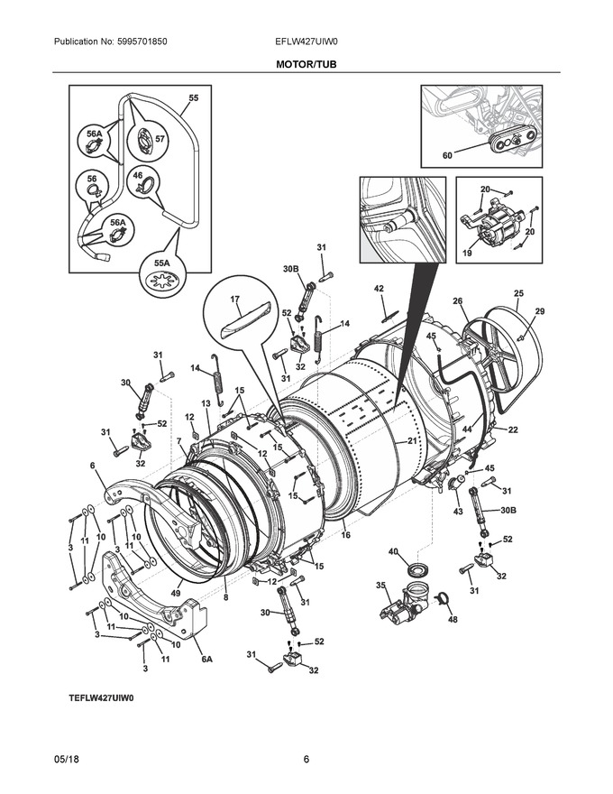 Diagram for EFLW427UIW0