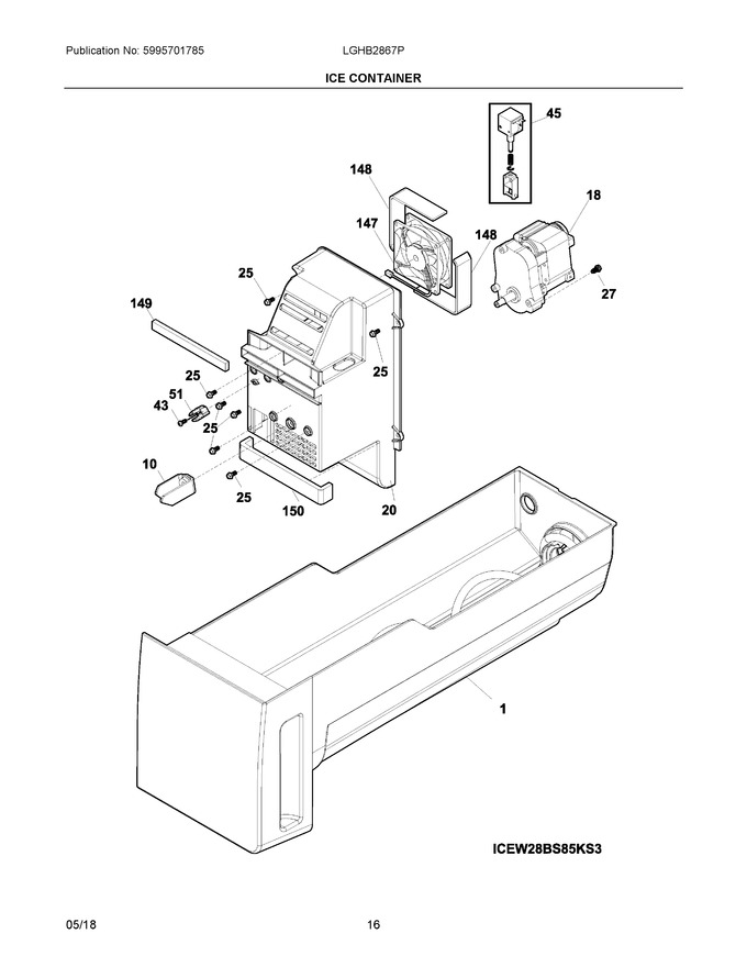 Diagram for LGHB2867PFAA