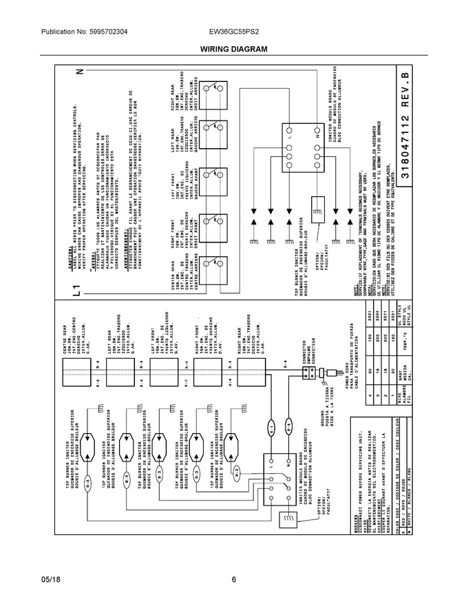 Diagram for EW36GC55PS2