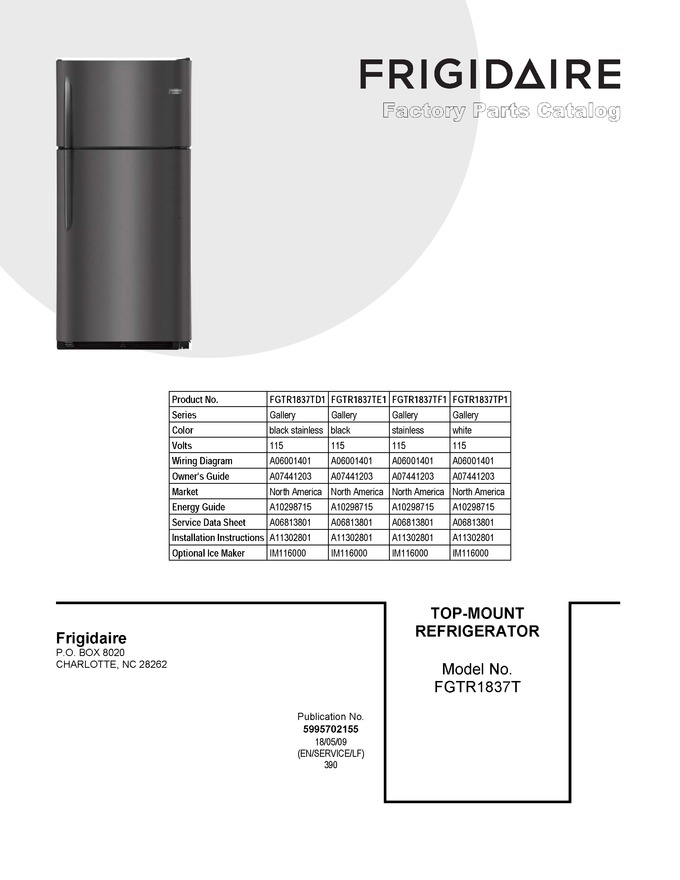 Diagram for FGTR1837TE1