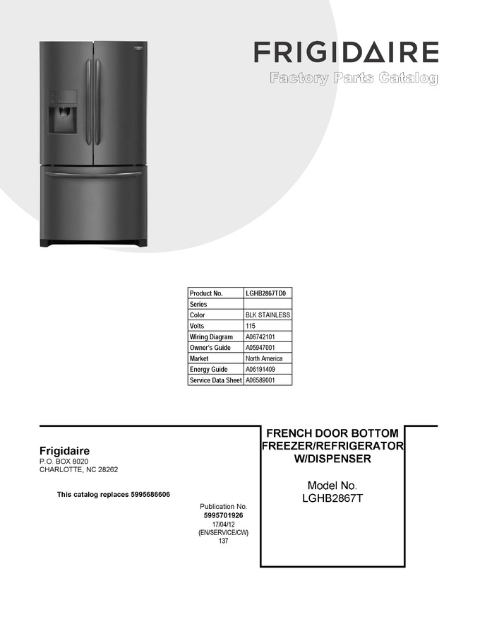 Diagram for LGHB2867TD0