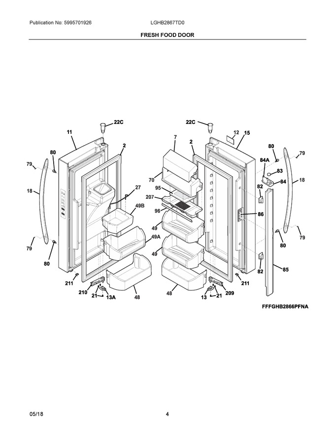 Diagram for LGHB2867TD0