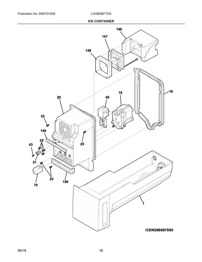 Diagram for LGHB2867TD0