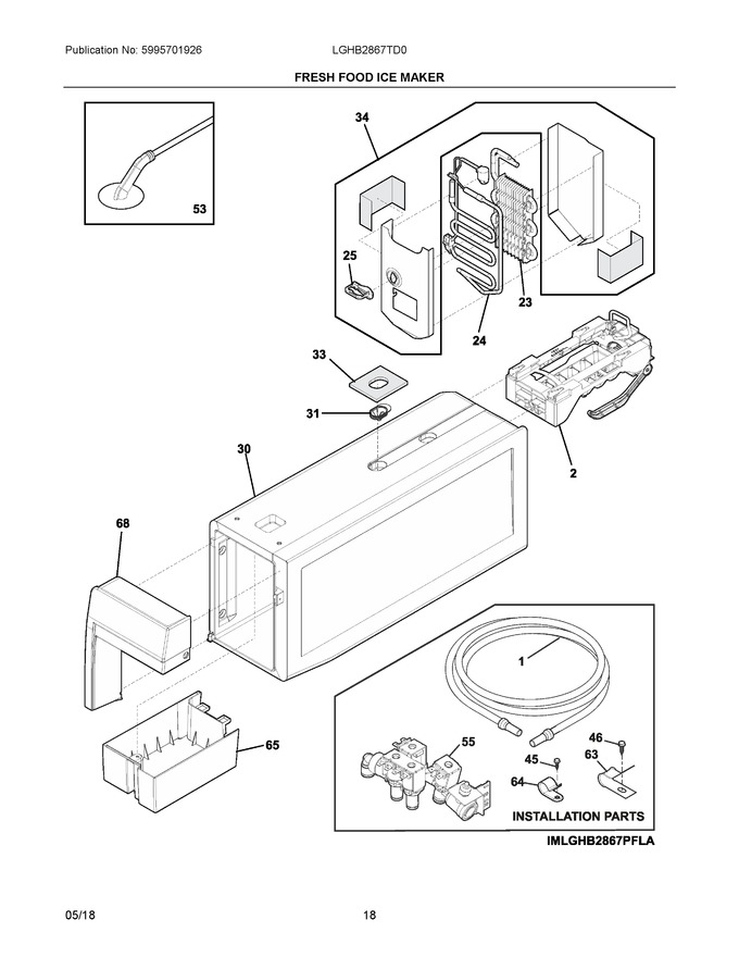 Diagram for LGHB2867TD0