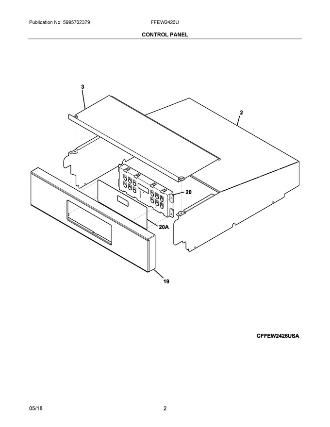 Diagram for FFEW2426UWA