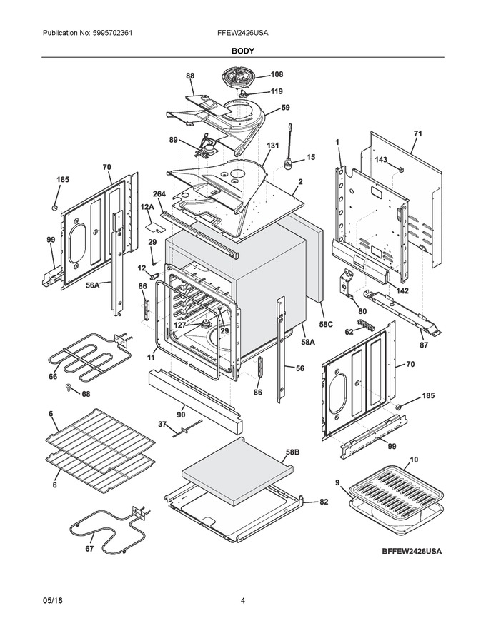 Diagram for FFEW2426USA