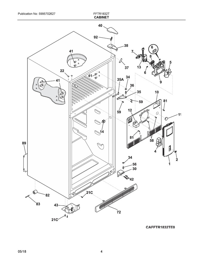 Diagram for FFTR1832TE0