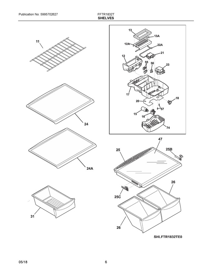 Diagram for FFTR1832TS0