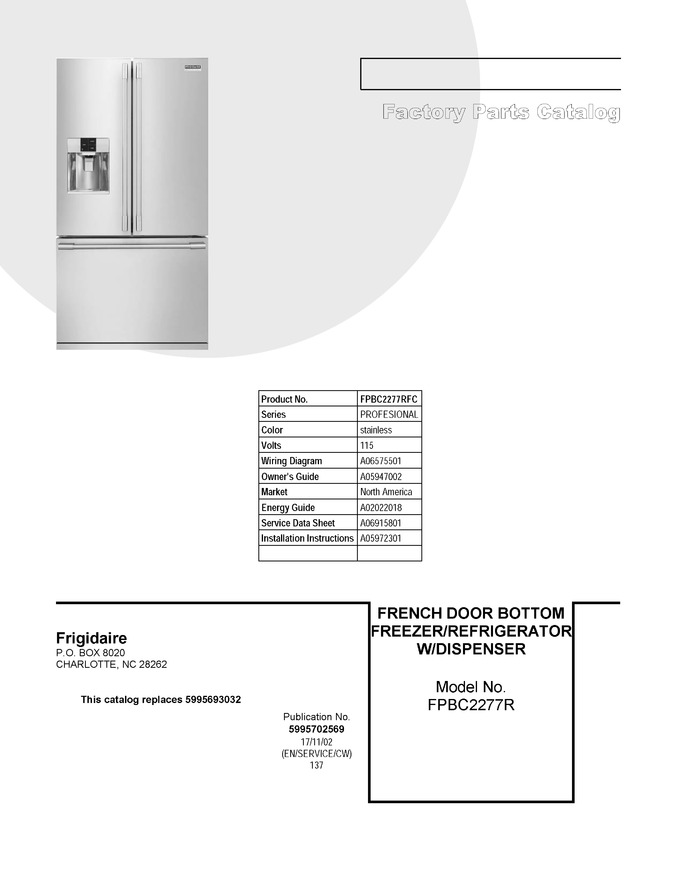 Diagram for FPBC2277RFC