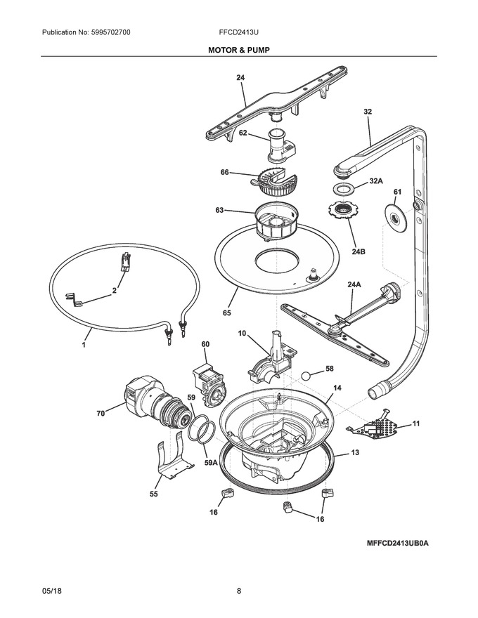 Diagram for FFCD2413UW0A