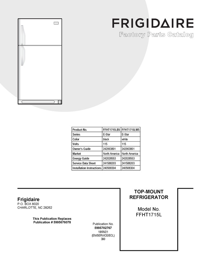 Diagram for FFHT1715LW5