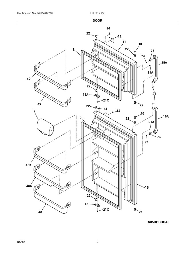 Diagram for FFHT1715LW5