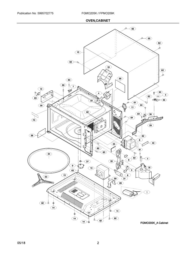 Diagram for FGMO205KFA