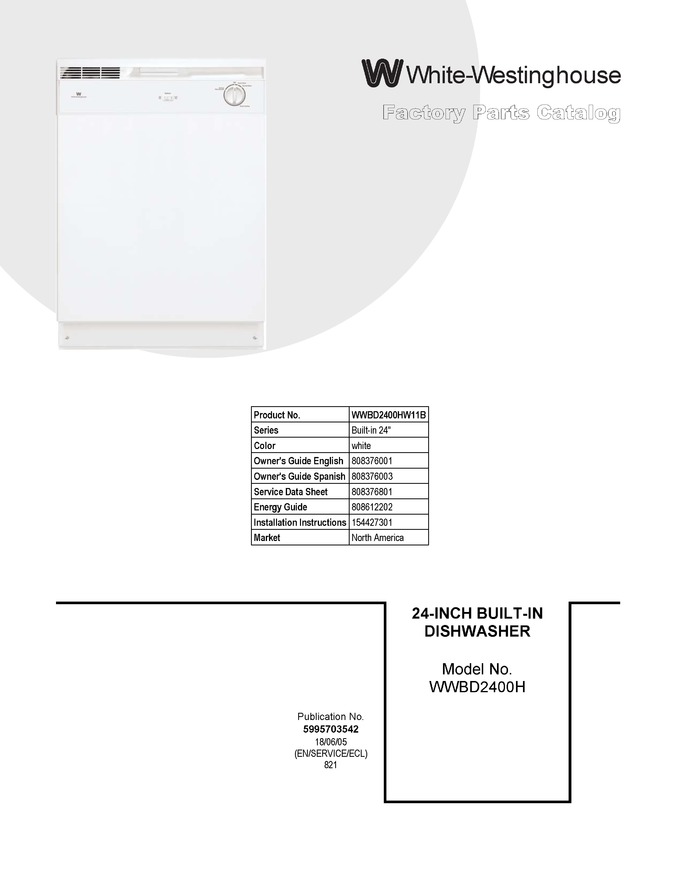 Diagram for WWBD2400HW11B