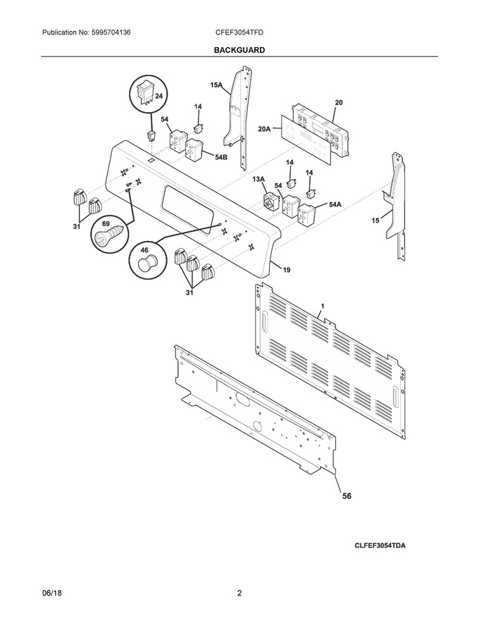 Diagram for CFEF3054TFD