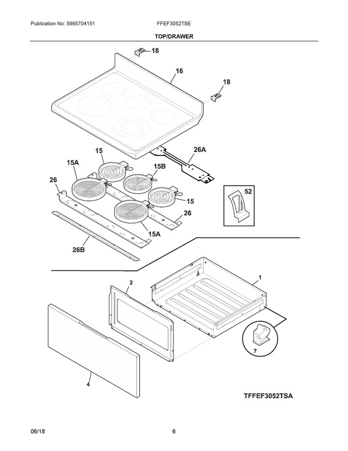 Diagram for FFEF3052TSE