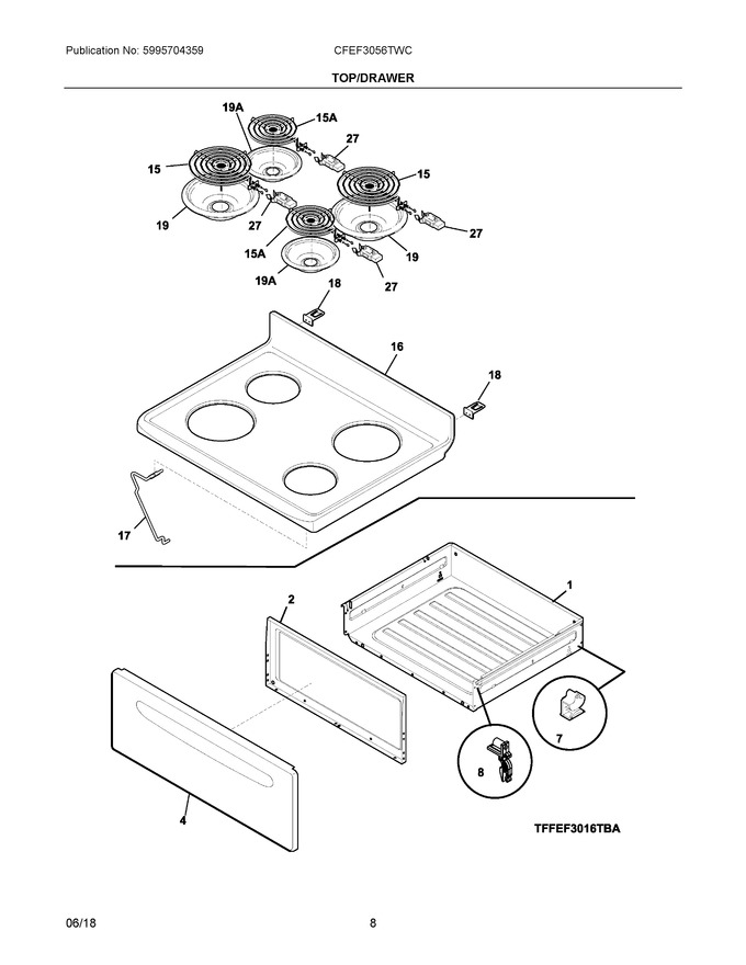 Diagram for CFEF3056TWC