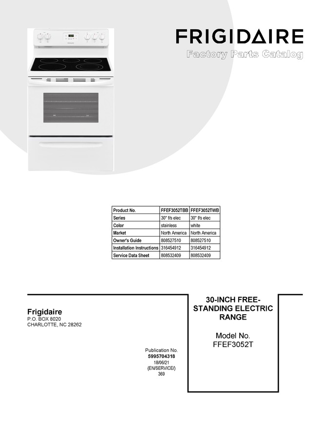 Diagram for FFEF3052TWB