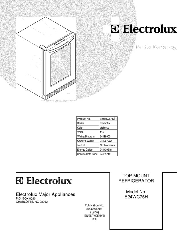 Diagram for E24WC75HSS1