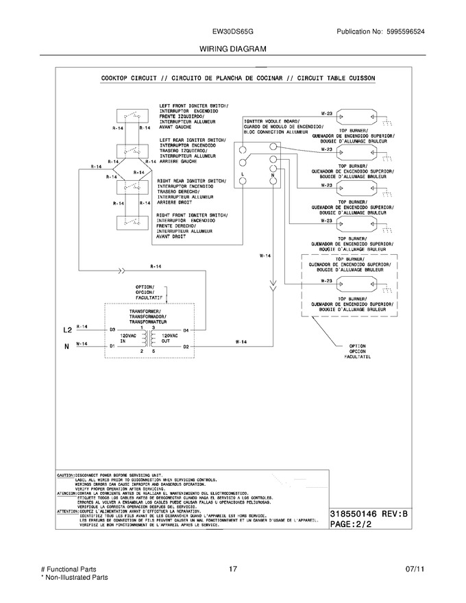 Diagram for EW30DS65GB7