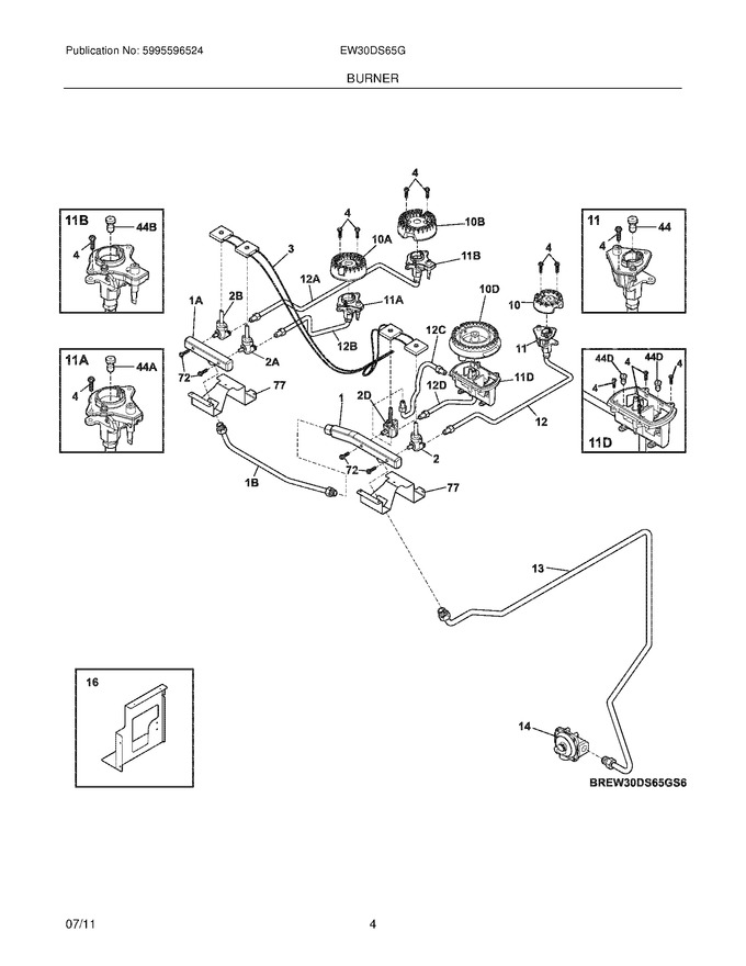 Diagram for EW30DS65GB7