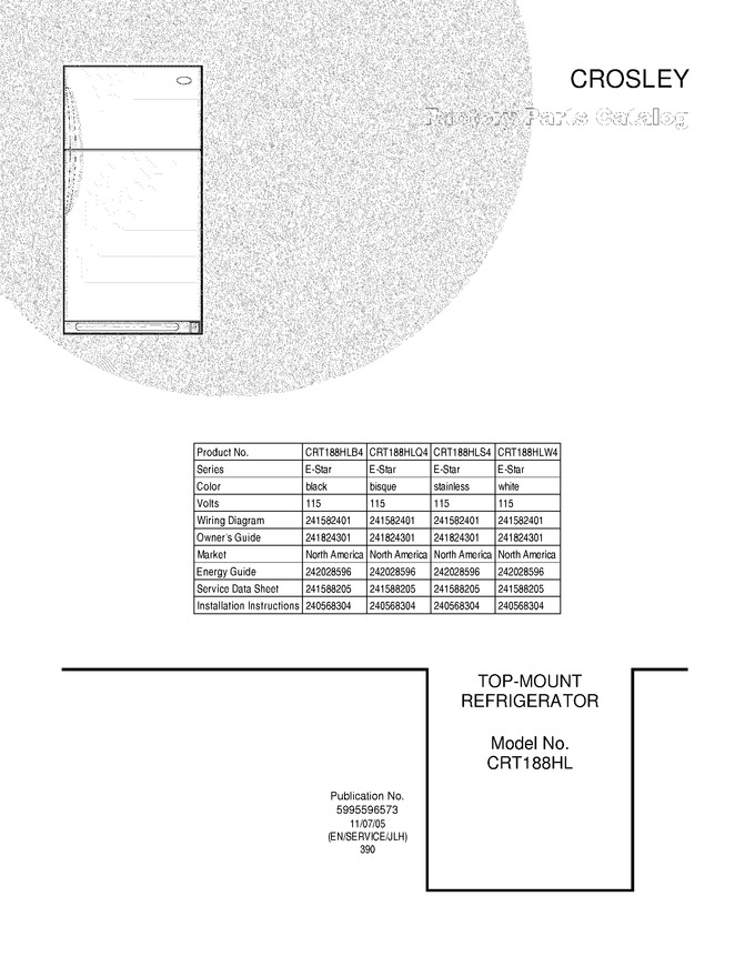Diagram for CRT188HLW4
