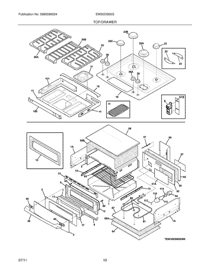 Diagram for EW30DS65GB7