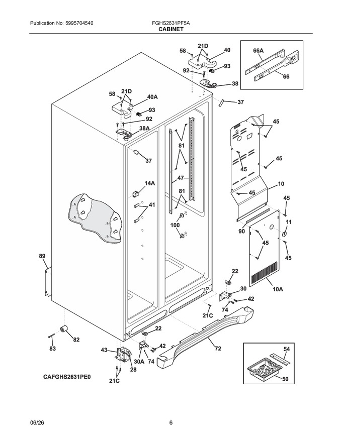 Diagram for FGHS2631PF5A