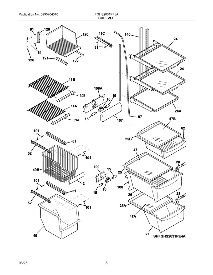 Diagram for FGHS2631PF5A