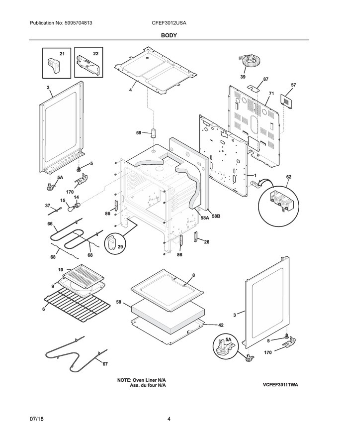Diagram for CFEF3012USA
