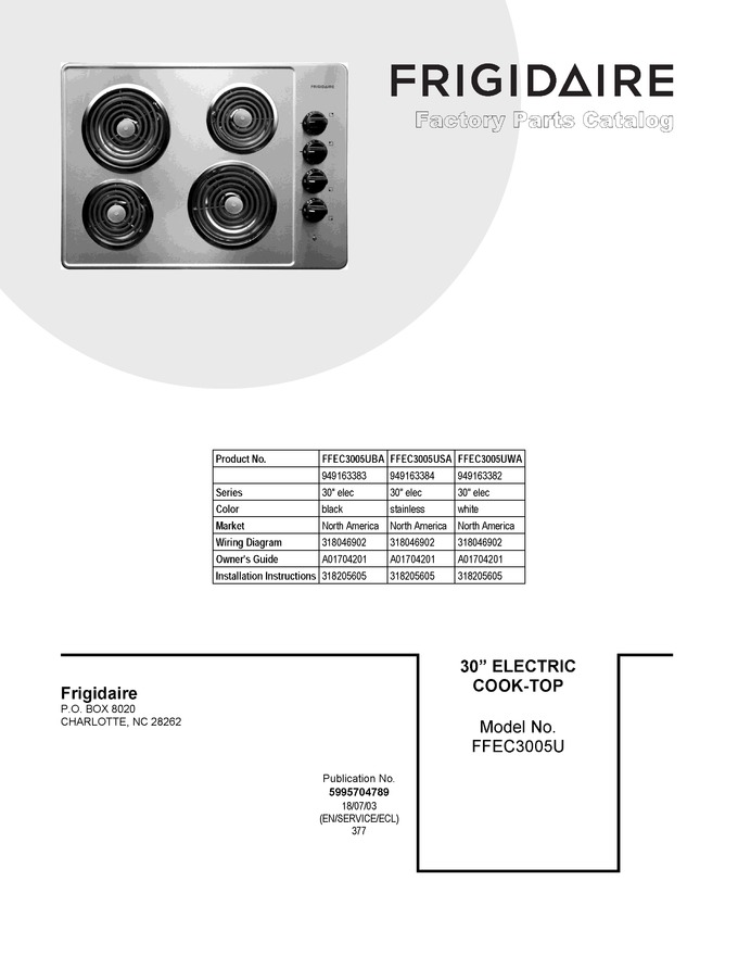 Diagram for FFEC3005UBA