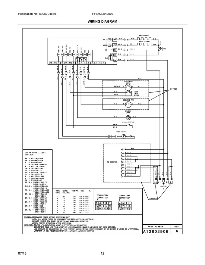 Diagram for FFEH3054USA