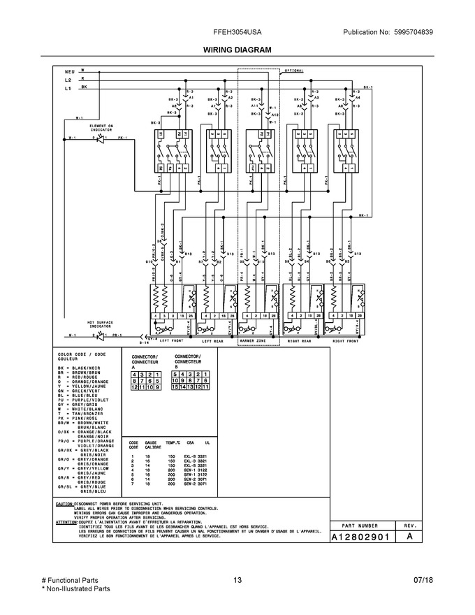 Diagram for FFEH3054USA