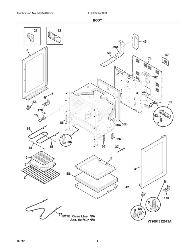 Diagram for LFEF3052TFD