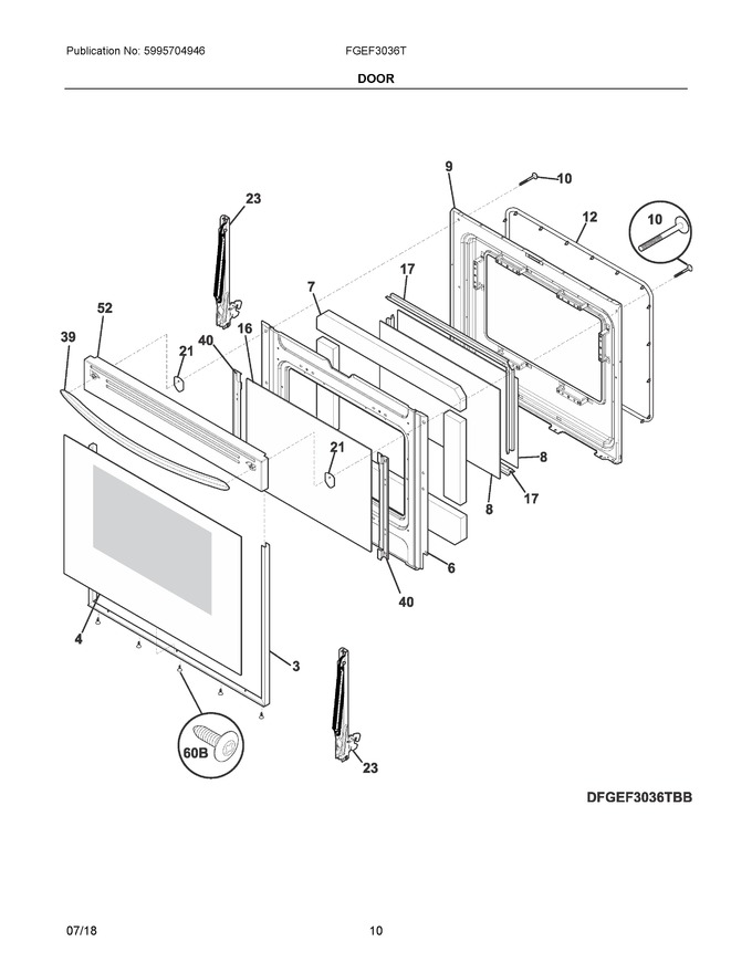 Diagram for FGEF3036TWE