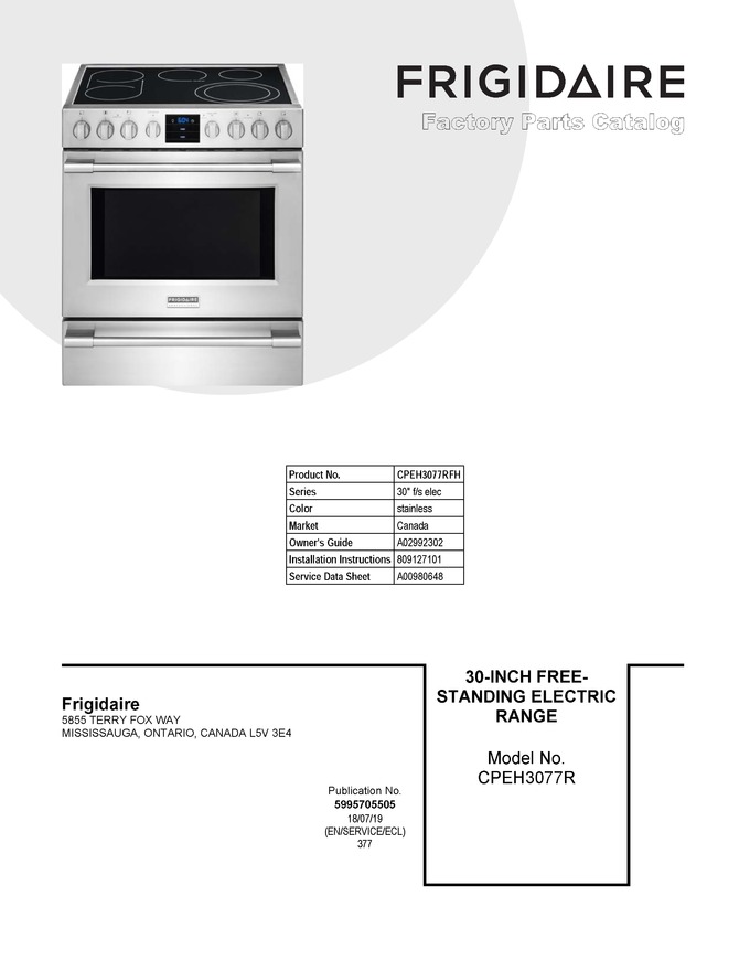 Diagram for CPEH3077RFH