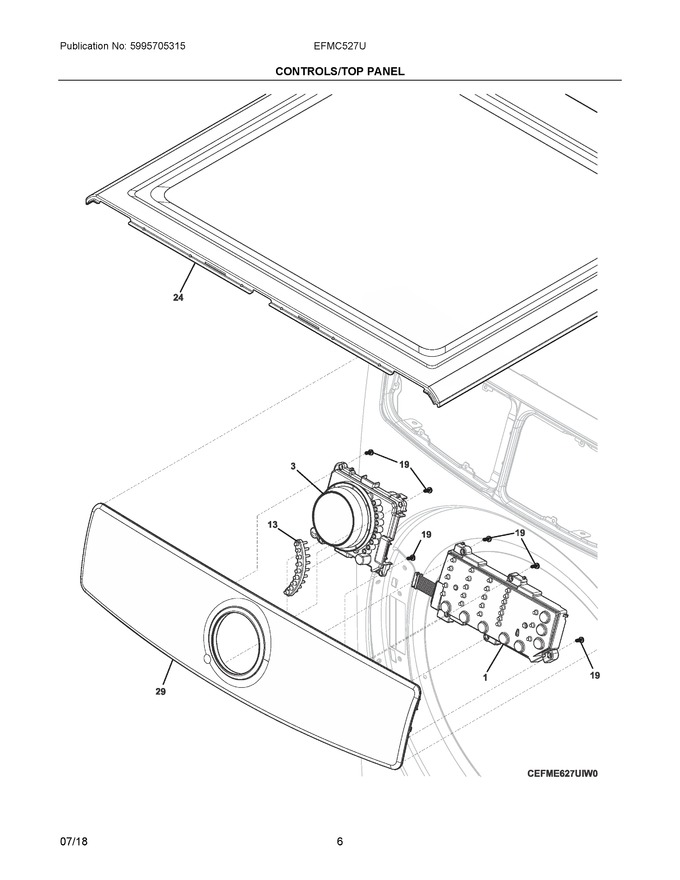 Diagram for EFMC527UIW0
