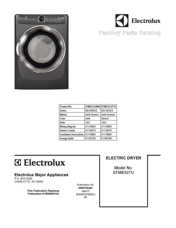 Diagram for EFME527UIW0