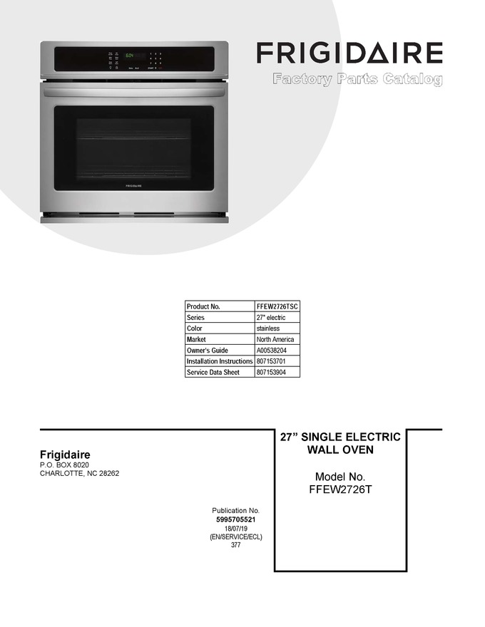 Diagram for FFEW2726TSC