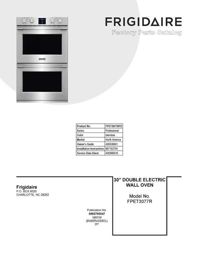 Diagram for FPET3077RFD